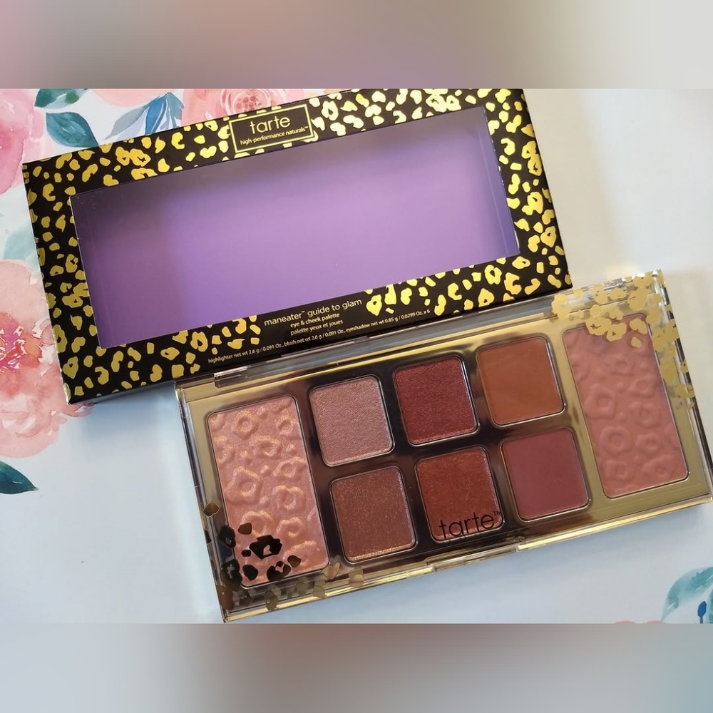 Tarte Maneater Guide To Glam Eye & Cheek Eyeshadow Palette
